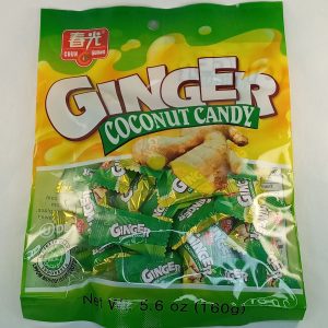 BONBON GINGEMBRE COCO 40/160g CHUN GUANG CFCG08 ginger candyFR*R10.25