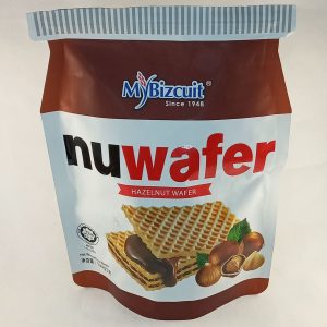 GAUFRETTE NOISETTE NUWAFER 24/130g MYBIZCUIT hazelnutwaferFR*R11.23 *