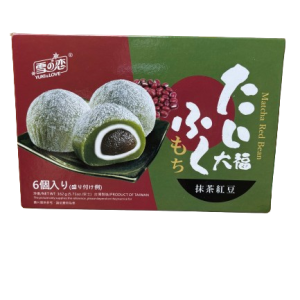DAIFUKU MATCHA RED BEAN 24/162g YUKI BCYL133 matcha daifuku FR 04.24*