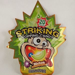 BONBON PETILLANT MELON 48/12/30g YUHIN melon poppingcandy FR 12.23**