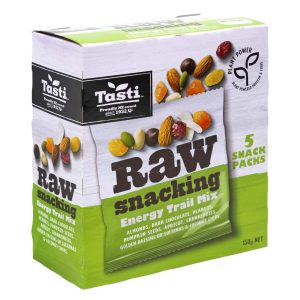 RAW SNACK ENERGY TRAIL MIX 5x30g 8/150g TASTI F3023B 12.24 *