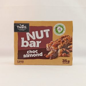 NUT BAR CHOC ALMOND 6x35g 10/210g TASTI F6288B FR 10.25