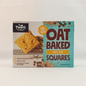 OAT BAKED CHOC CHIP SQUARES 10/150g TASTI #F6593A FR 10.25