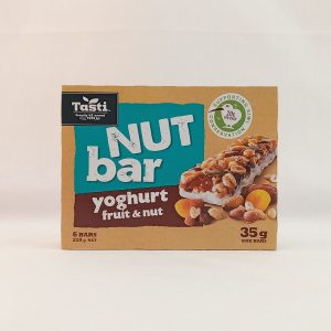 NUT BAR YOGHURT FRUIT & NUT 6x35g 10/210g TASTI F6295B FR 10.25