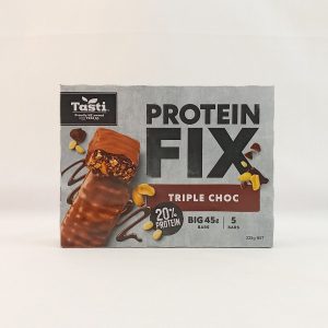PROTEIN FIX BARS TRIPLE CHOC 5x45g 6/225g TASTI F6581A FR 10.25