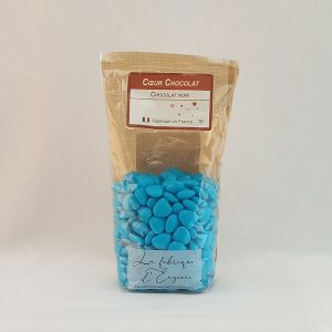 DRAGEE MINI COEUR TURQUOISE 200g ADAM #512011  *RUP10.25*