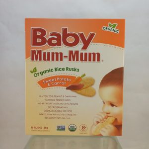 BABY MUM MUM CAROTTE/PATATE DOUCE  24/4/36g WANT WANT RR97 FR 05.25