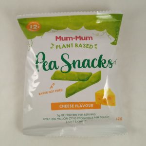 MUM MUM PEA SNACKS FROMAGE 32/8/12g WANT WANT #BFMP138 FR 09.23 *