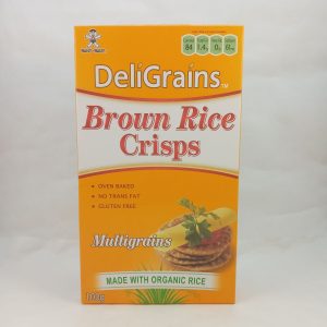 CRACKERS RIZ BRUN MULTIGRAIN 6/100g WANT WANT #RCDG01 FR *RUP08.25*