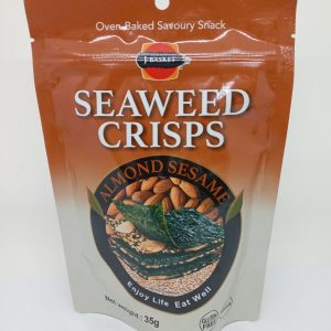 CHIPS D'ALGUE AMANDE/SESAME 6/35G JB seaweed snack almondFR*RUP04.24*