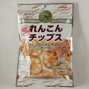 CHIPS DE RACINE DE LOTUS 4/10/35g MARUESU renkon chips FR *RUP08.23 *