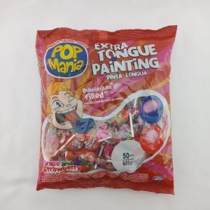 SUCETTE POPMANIA EXTRA TONGUE PAINTING 50pcs 20/600g #11236 *R08.25 *