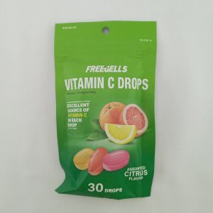 DROPS VITAMINE C CITRUS ASS 9/30drops FREEGELLS #12600 12.24 *