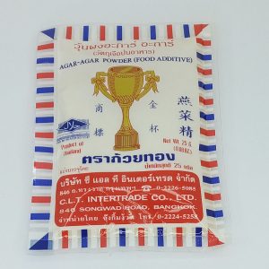 AGAR AGAR POUDRE 300/25g ''GOLD CUP'' #DMAP 08.25