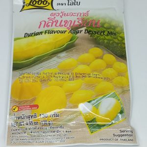 AGAR AGAR DURIAN 120/130g LOBO #DMLB08 *RUP07.22 *