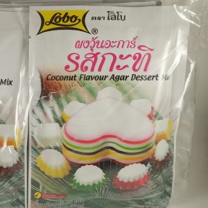 LOBO AGAR DESSERT COCO 120/12/60g agar coconut dessert mix 10.22 **