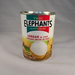 LONGAN AU SIROP 12/565g TWIN ELEPHANTS #KELOAA *RUP03.26*