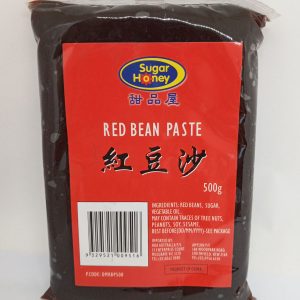 PATE DE HARICOT ROUGE 20/500g SUGAR HONEY #DMRBP500 *RUP7.23*