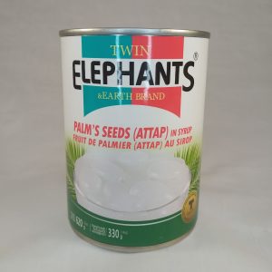 FRUIT PALMIER ATTAP 12/620g TWIN ELEPHAN KEPS palm seed *RUP12.24*