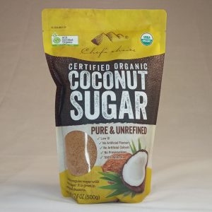 SUCRE DE COCO BIO 10/500g C/C organic coconut sugar FR *RUP03.26*
