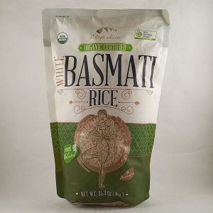 RIZ BASMATI BIO 12/1kg C/C organic basmati rice FR *RUP10.23*