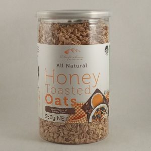 FLOCONS D'AVOINE TOASTE MIEL 8/550g C/C honey roasted oats *RU02.25*