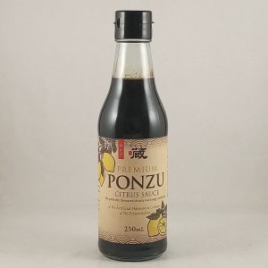 SAUCE PONZU 12/250mL KURA premium ponzu citrus FR 03.23 *