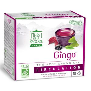 THE GINGKO BIO CIRCULATION 18inf 12/36g THE DE LA PAGODE GBIO18 09.25