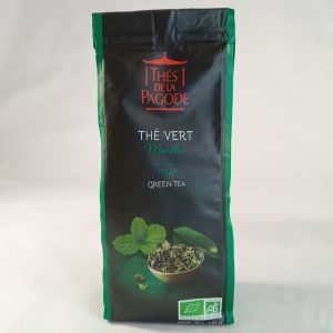 THE VERT MENTHE BIO 6/100g THE DE LA PAGODE 6TVMBIO 09.25