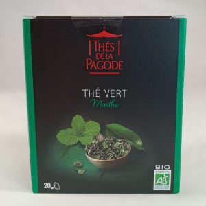 THE VERT MENTHE BIO 20infusettes 40g TDLP STVMBIO *09.25