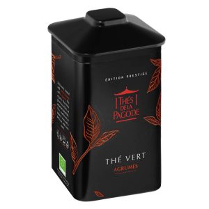 PRESTIGE THE VERT AGRUMES BIO 6/100g THE DE LA PAGODE BPA2 09.25