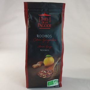ROOIBOS CITRON GINGEMBRE BIO 6/100g THE DE LA PAGODE 6ROO 09.25