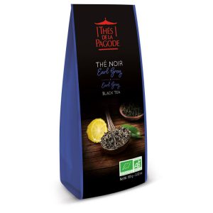 THE NOIR EARL GREY BIO 6/100g THE DE LA PAGODE 6TNEGBIO 09.25