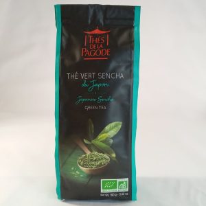 THE VERT SENCHA DU JAPON BIO 6/100g THE DE LA PAGODE 6TVSJBIO 09.25