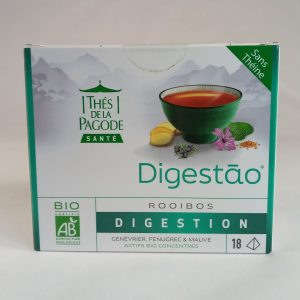 ROOIBOS DIGESTAO BIO DIGESTION 18inf 6/36gTHE DELA PAGODE DT18 09.25