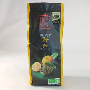 THE VERT YUZU BIO 6/100g THE DE LA PAGODE 6TVYBIO 09.25