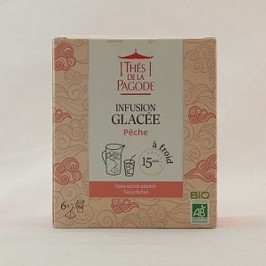 INFUSION GLACEE PECHE 6inf BIO 42g THE DE LA PAGODE #SIGPE *R01.26*