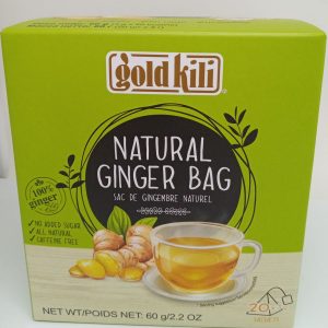 THE AU GINGEMBRE NATUREL 24/60g GOLDKILI natural ginger bag 11.24 *