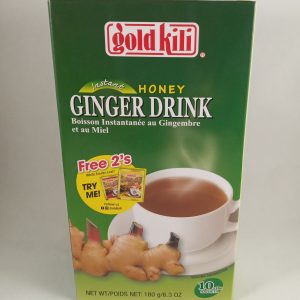 THE AU GINGEMBRE MIEL 24/180g GOLDKILI boite honey gingerdrink*R3.23*