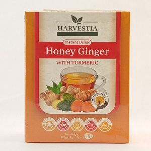 THE GINGEMBRE MIEL CURCUMA BOITE 24/180g HARVESTIA #THVAMHGTMFR*R4.26