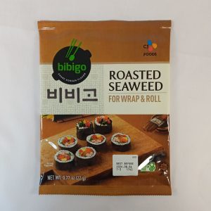 ALGUE TOREFIEE BIBIGO 10f 50/22g CJ #809591 roasted seaweed FR*R5.25*