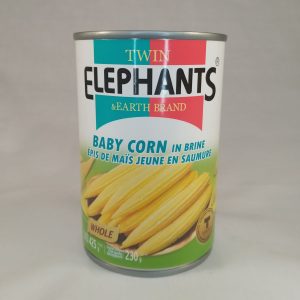 JEUNE MAIS 12/425g TWIN ELEPHANTS #KEYCS baby corn FR *RUP03.25 *