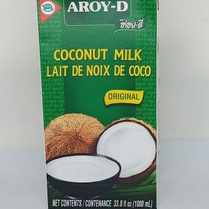 LAIT DE COCO UHT 12/1000ml AROY-D Coconut milk FR *RUP10.22 *
