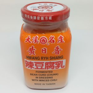 PATE DE SOJA PIMENTE 24/300g HWANG RYH SHIANG bean curdFR *RUP10.25 *