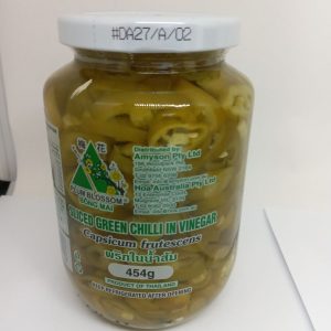 PIMENT VERT EMINCE 24/454g P.BLOSSOM VEPGCC sliced green chili*R3.22*