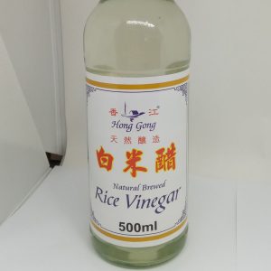 VINAIGRE DE RIZ 12/500ml HONG GONG VIR500 rice vinegar FR *RUP08.25*