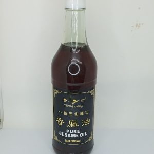 HUILE DE SESAME 12/500ml HONG GONG #OISA500 sesame oil *RUP10.23 *