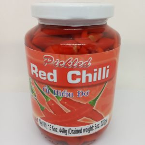 PIMENT ROUGE VINAIGRE  12/440g P.BLOSSOM pickled rd chilli *RUP01.22*