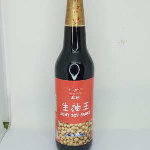 SAUCE SOJA LIGHT 12/630ml HONG GONG #SAHGLS *RUP08.22 *