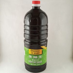 SAUCE SOJA SUP LIGHT 4/2L DOREE Light soy sauce DOR0038 FR *RUP03.26*